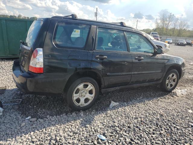 JF1SG63687H709624 - 2007 SUBARU FORESTER 2.5X BLACK photo 3