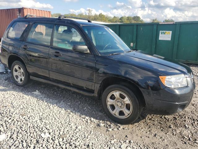 JF1SG63687H709624 - 2007 SUBARU FORESTER 2.5X BLACK photo 4