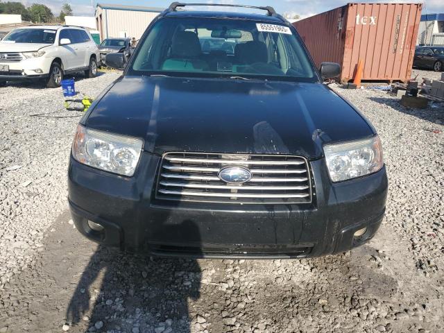 JF1SG63687H709624 - 2007 SUBARU FORESTER 2.5X BLACK photo 5
