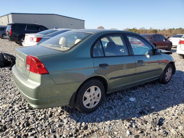 1HGES16314L015412 - 2004 HONDA CIVIC DX VP Կանաչ լուսանկար 3