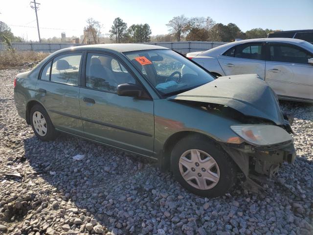 1HGES16314L015412 - 2004 HONDA CIVIC DX VP Կանաչ լուսանկար 4