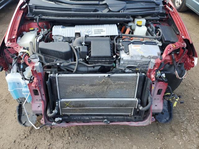 JTDKN3DU6C1502762 - 2012 TOYOTA PRIUS 红色 照片 11