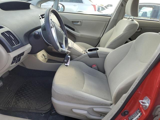 JTDKN3DU6C1502762 - 2012 TOYOTA PRIUS 红色 照片 7