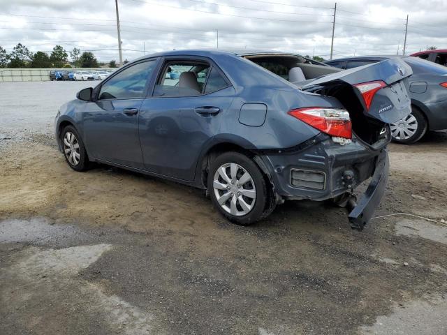 2T1BURHE6EC189087 - 2014 TOYOTA COROLLA L CHARCOAL photo 2