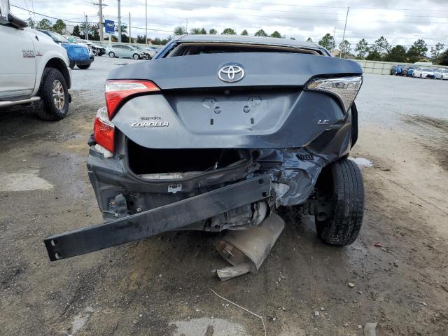 2T1BURHE6EC189087 - 2014 TOYOTA COROLLA L CHARCOAL photo 6