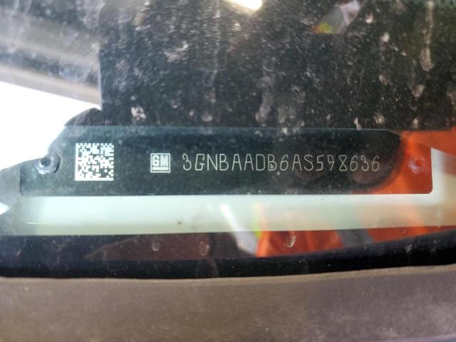 3GNBAADB6AS598636 - 2010 CHEVROLET HHR LS Beyaz fotoğraf 12