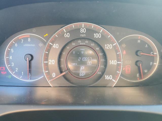 1HGCR2F54GA207191 - 2016 HONDA ACCORD SPORT RED photo 9