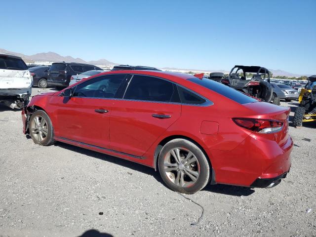 5NPE34AF0KH812993 - 2019 HYUNDAI SONATA LIMITED Қызыл фото 2