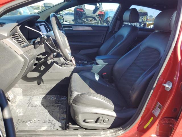 5NPE34AF0KH812993 - 2019 HYUNDAI SONATA LIMITED Қызыл фото 7