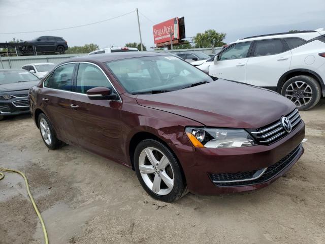 1VWBP7A34DC076070 - 2013 VOLKSWAGEN PASSAT SE Granate foto 4