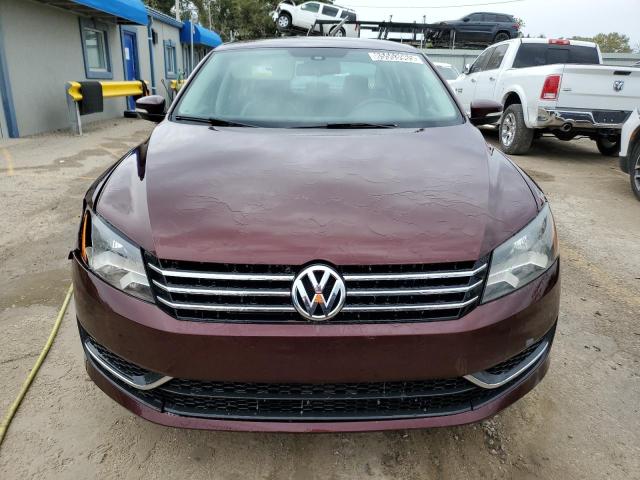 1VWBP7A34DC076070 - 2013 VOLKSWAGEN PASSAT SE Granate foto 5