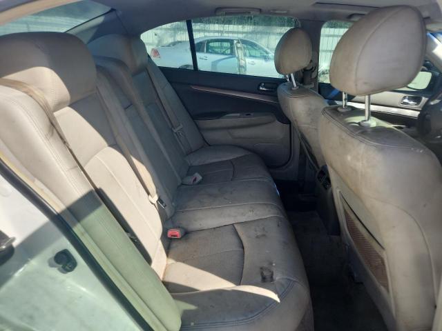 JN1CV6AP8CM624190 - 2012 INFINITI G37 BASE WHITE photo 10