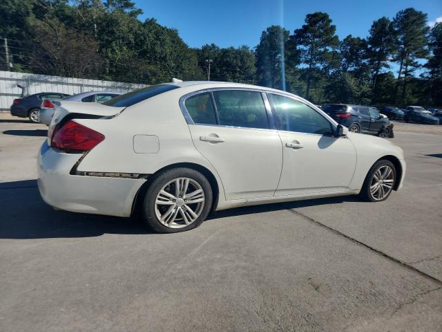 JN1CV6AP8CM624190 - 2012 INFINITI G37 BASE WHITE photo 3