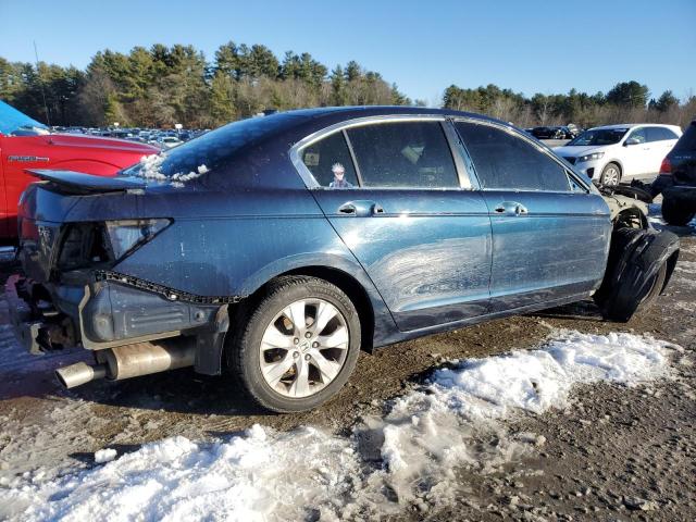 5KBCP3F84AB008663 - 2010 HONDA ACCORD EXL BLUE photo 3