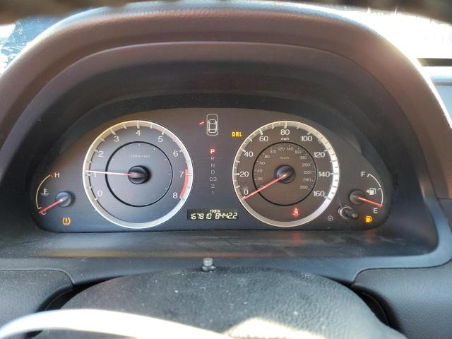 5KBCP3F84AB008663 - 2010 HONDA ACCORD EXL BLUE photo 9