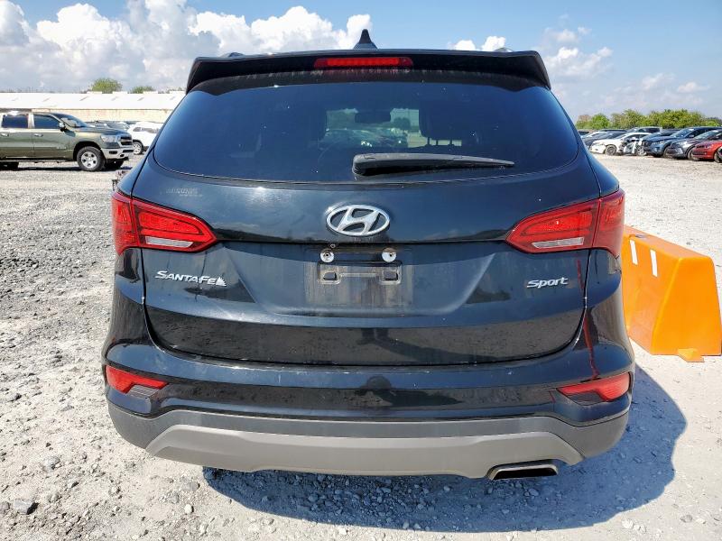 5NMZU3LB1HH018738 - 2017 HYUNDAI SANTA FE S BLACK photo 6