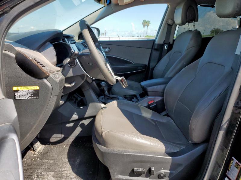 5NMZU3LB1HH018738 - 2017 HYUNDAI SANTA FE S BLACK photo 7