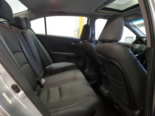 1HGCR2F89DA223201 - 2013 HONDA ACCORD EXL ვერცხლისფერი ფოტო 10