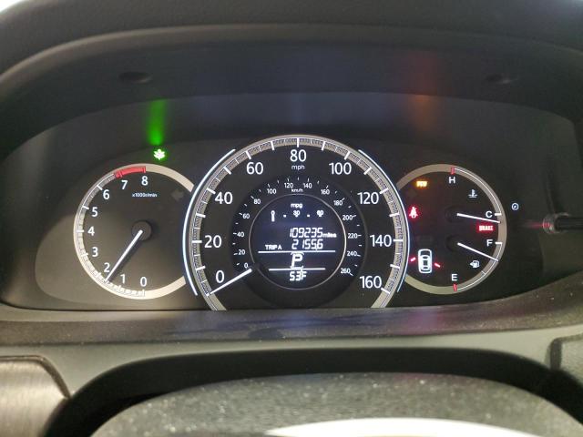 1HGCR2F89DA223201 - 2013 HONDA ACCORD EXL ვერცხლისფერი ფოტო 9