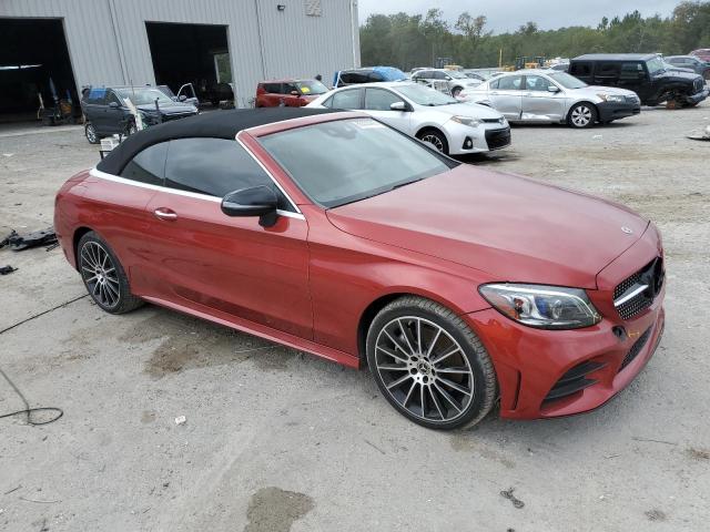 W1KWK8EB7MG100919 - 2021 MERCEDES-BENZ C 300 4MATIC BURGUNDY photo 4