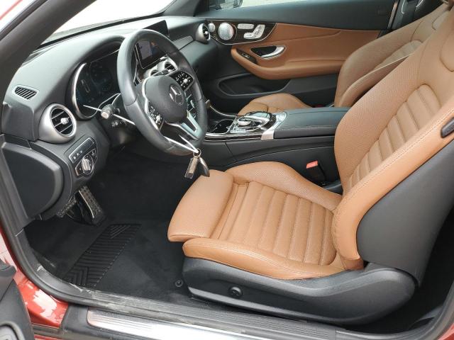 W1KWK8EB7MG100919 - 2021 MERCEDES-BENZ C 300 4MATIC BURGUNDY photo 7
