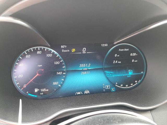 W1KWK8EB7MG100919 - 2021 MERCEDES-BENZ C 300 4MATIC BURGUNDY photo 9