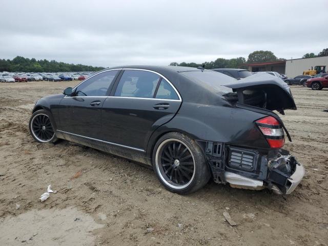 WDDNG86X47A134413 - 2007 MERCEDES-BENZ S 550 4MATIC BLACK photo 2