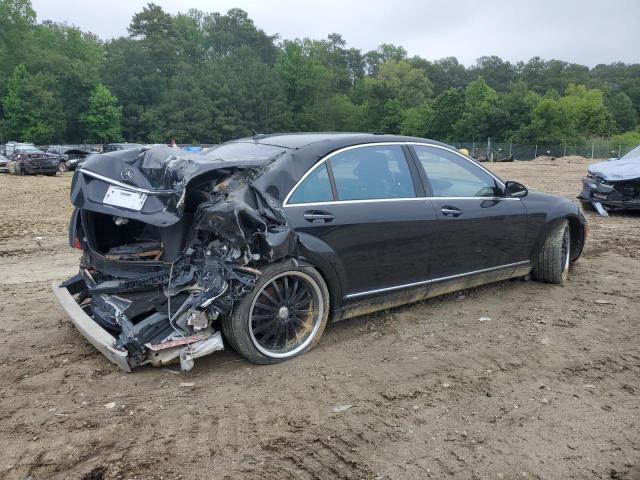 WDDNG86X47A134413 - 2007 MERCEDES-BENZ S 550 4MATIC BLACK photo 3