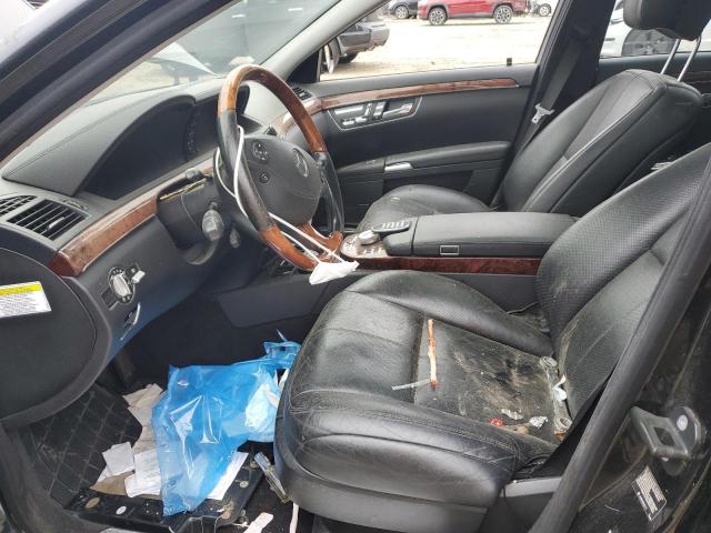 WDDNG86X47A134413 - 2007 MERCEDES-BENZ S 550 4MATIC BLACK photo 7