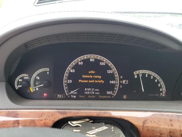 WDDNG86X47A134413 - 2007 MERCEDES-BENZ S 550 4MATIC BLACK photo 9