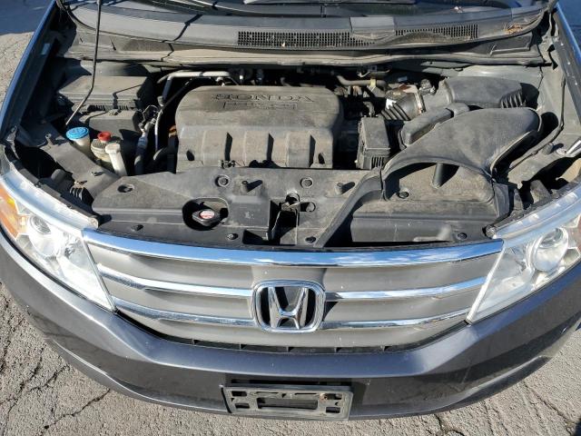 5FNRL5H96CB002937 - 2012 HONDA ODYSSEY TOURING GRAY photo 12