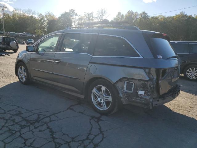 5FNRL5H96CB002937 - 2012 HONDA ODYSSEY TOURING GRAY photo 2