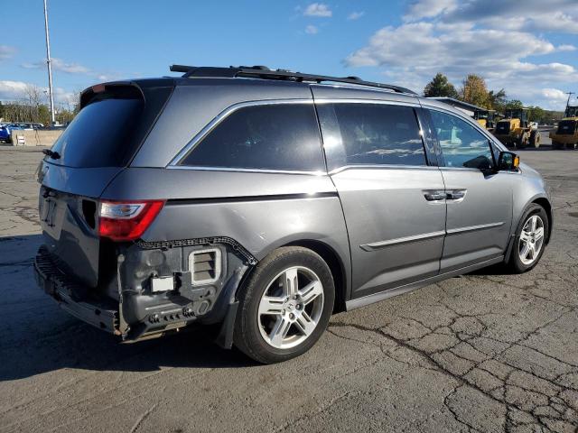5FNRL5H96CB002937 - 2012 HONDA ODYSSEY TOURING GRAY photo 3