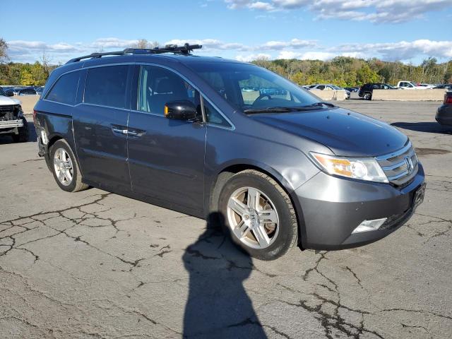 5FNRL5H96CB002937 - 2012 HONDA ODYSSEY TOURING GRAY photo 4