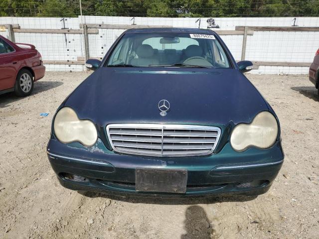 WDBRF61J83F332428 - 2003 MERCEDES-BENZ C 240 绿色 照片 5