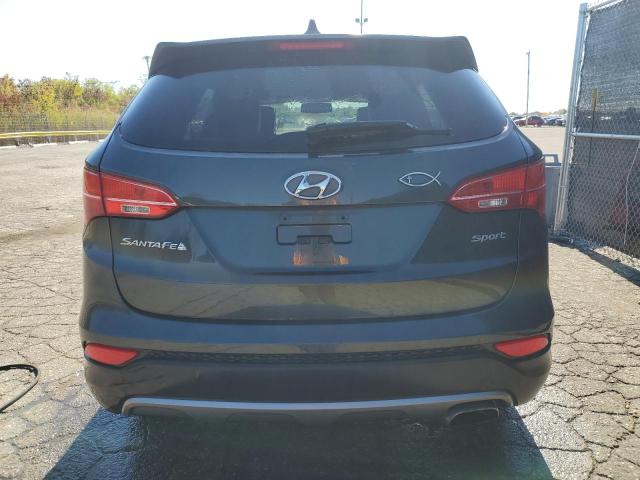 5XYZT3LB5DG062264 - 2013 HYUNDAI SANTA FE S GREEN photo 6