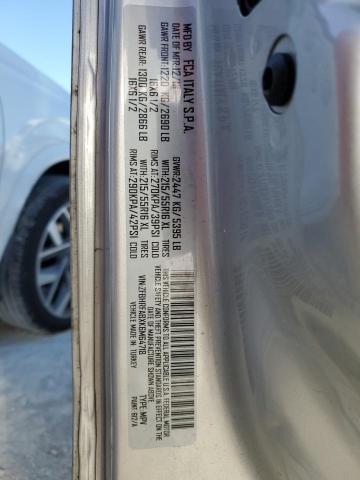 ZFBHRFABXK6M64718 - 2019 RAM PROMASTER SILVER photo 13