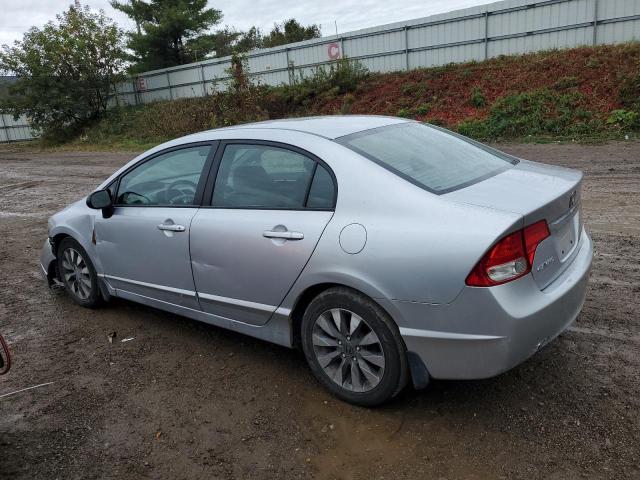 2HGFA1F87AH528174 - 2010 HONDA CIVIC EX SILVER photo 2