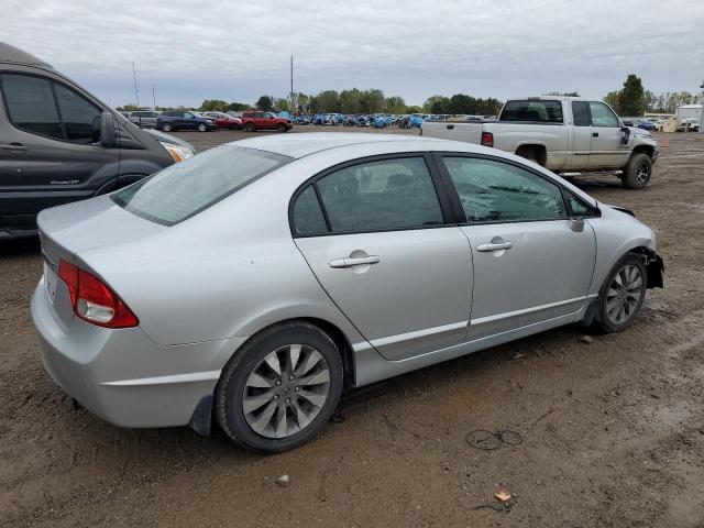 2HGFA1F87AH528174 - 2010 HONDA CIVIC EX SILVER photo 3