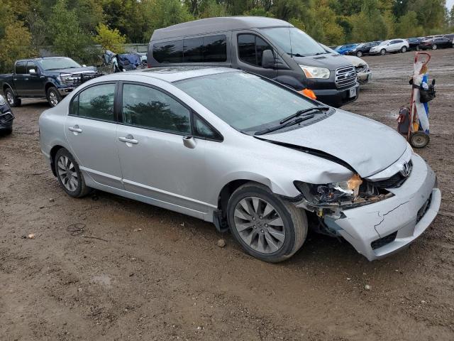 2HGFA1F87AH528174 - 2010 HONDA CIVIC EX SILVER photo 4