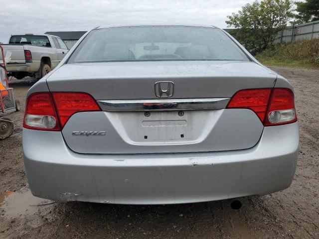2HGFA1F87AH528174 - 2010 HONDA CIVIC EX SILVER photo 6