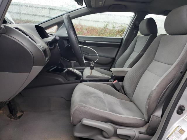 2HGFA1F87AH528174 - 2010 HONDA CIVIC EX SILVER photo 7