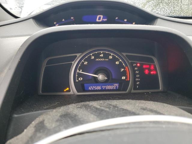 2HGFA1F87AH528174 - 2010 HONDA CIVIC EX SILVER photo 9