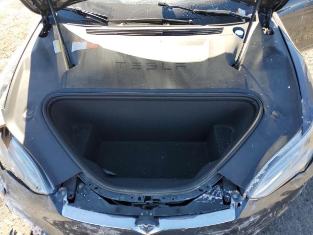 5YJSA1E20HF184360 - 2017 TESLA MODEL S GRAY photo 11