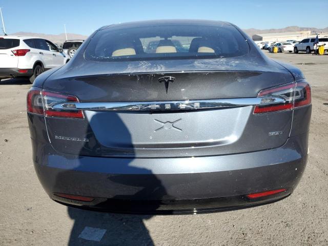 5YJSA1E20HF184360 - 2017 TESLA MODEL S GRAY photo 6
