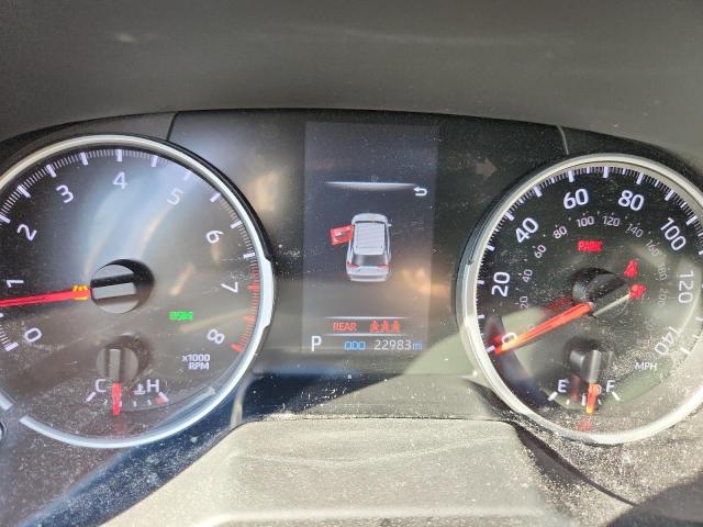 2T3W1RFV7NW192583 - 2022 TOYOTA RAV4 XLE WHITE photo 9