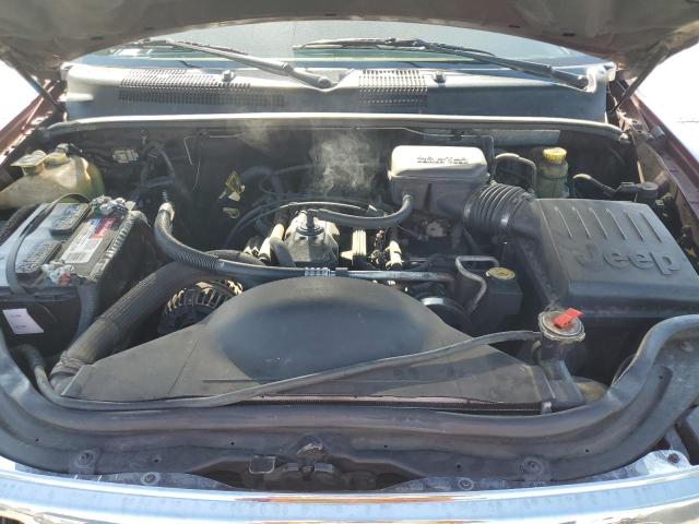 1J4GX48SX2C310790 - 2002 JEEP GRAND CHEROKEE LAREDO BURGUNDY photo 12