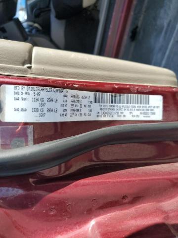 1J4GX48SX2C310790 - 2002 JEEP GRAND CHEROKEE LAREDO BURGUNDY photo 13