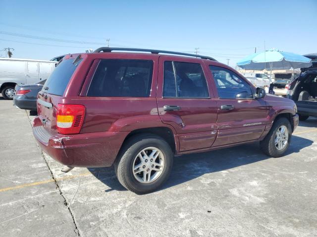 1J4GX48SX2C310790 - 2002 JEEP GRAND CHEROKEE LAREDO BURGUNDY photo 3
