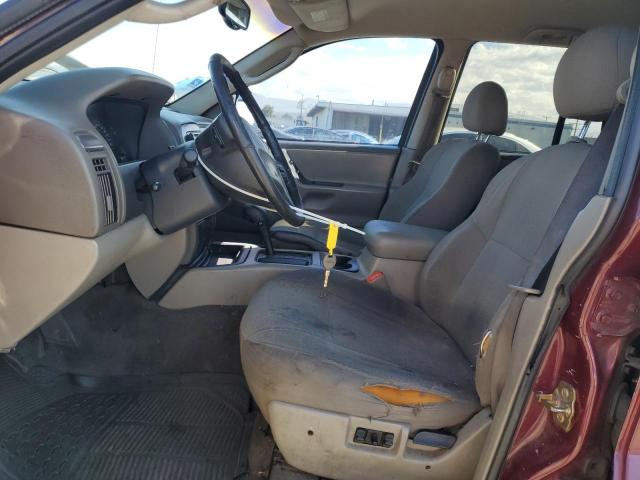 1J4GX48SX2C310790 - 2002 JEEP GRAND CHEROKEE LAREDO BURGUNDY photo 7